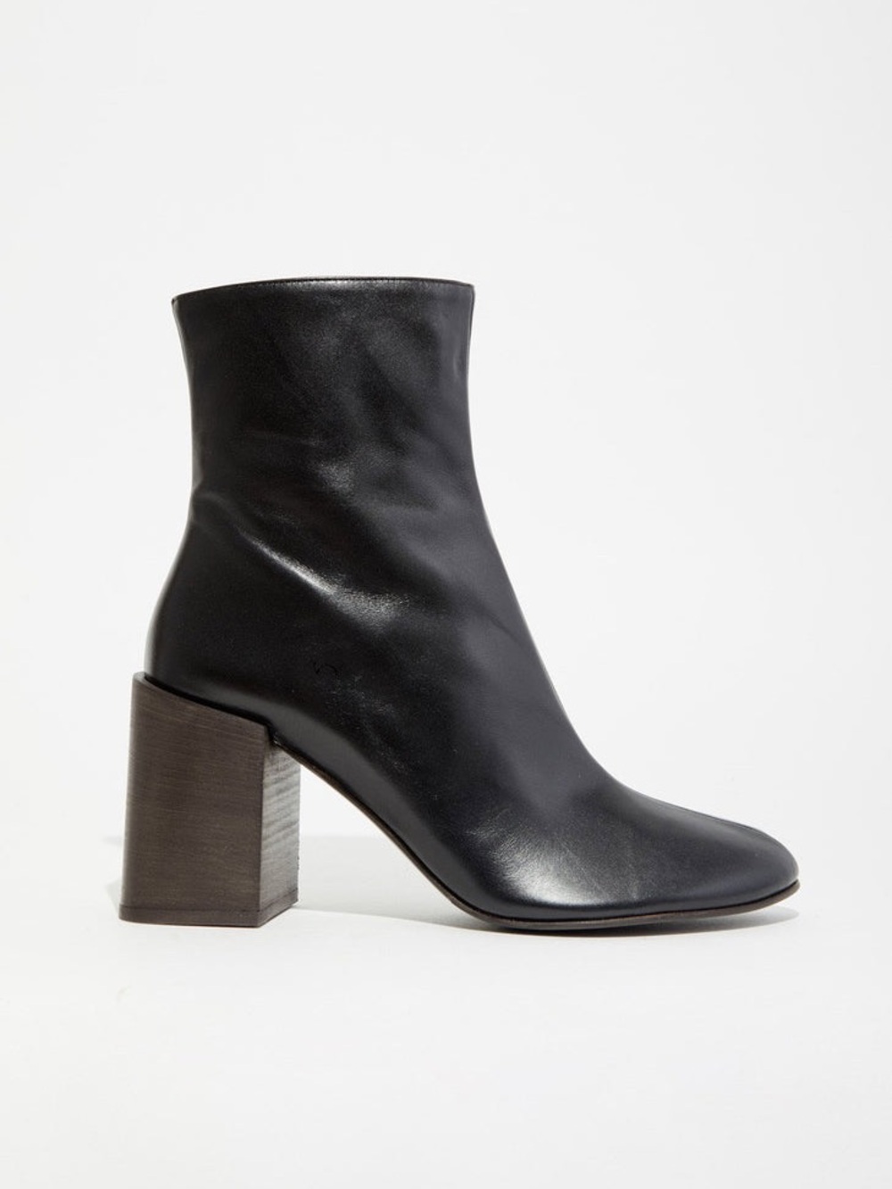 Acne Studios Saul Block Heel Boots, Size 38/US 8